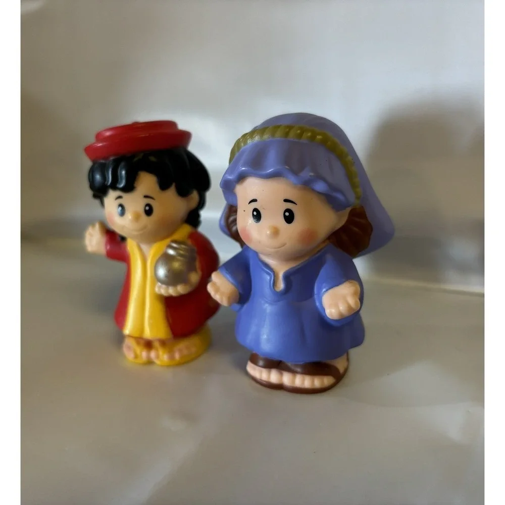 Fisher Price Little People‎ Nativity Christmas Figures 2 PCs